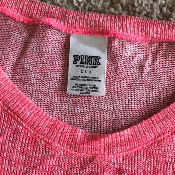 PINK pullover sweater - Picture 2 of 2